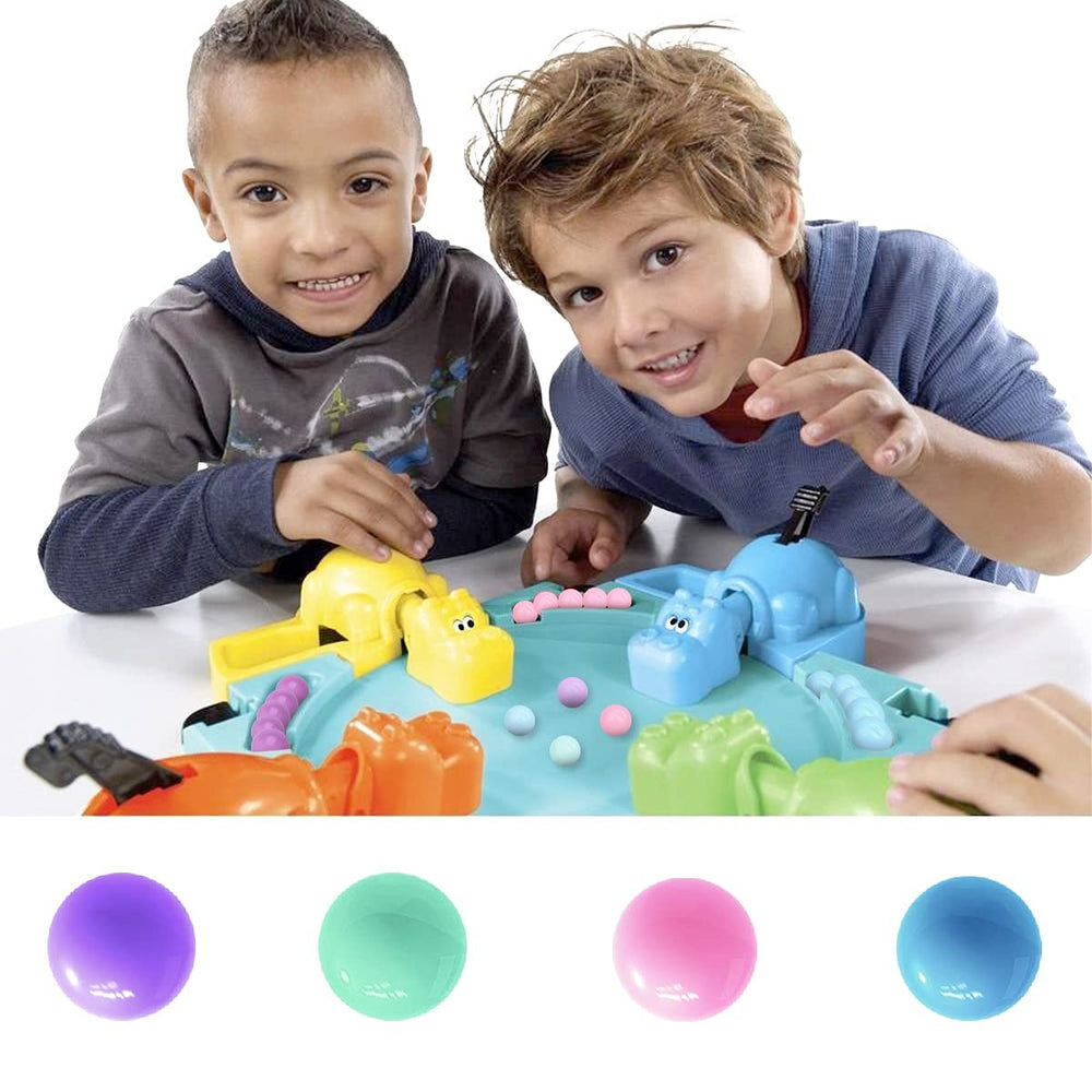 Hotusi replacement balls help keep Hungry Hungry Hippos in play.