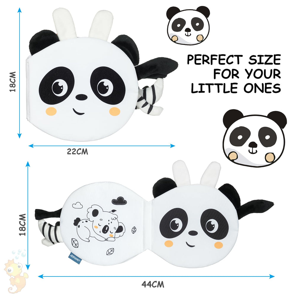 HOTUT 3D animal tail detail adds tactile interest for babies.