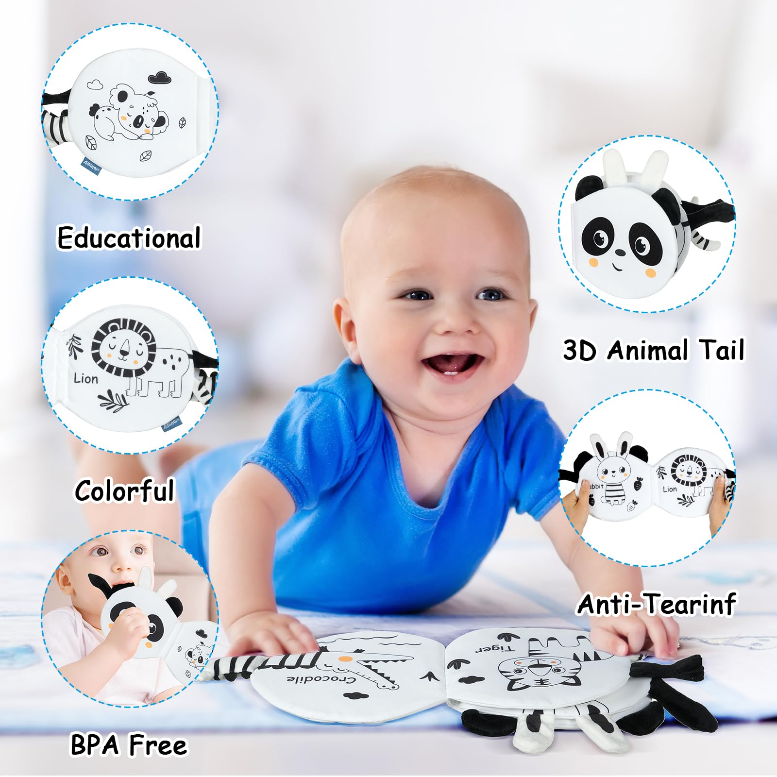 HOTUT durable stitching keeps its shape through pulling and chewing.
