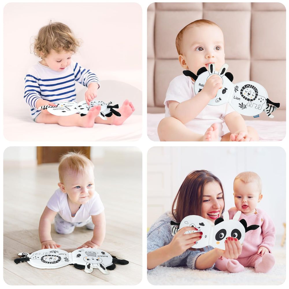HOTUT cloth book doubles as a cozy sensory reading pad.