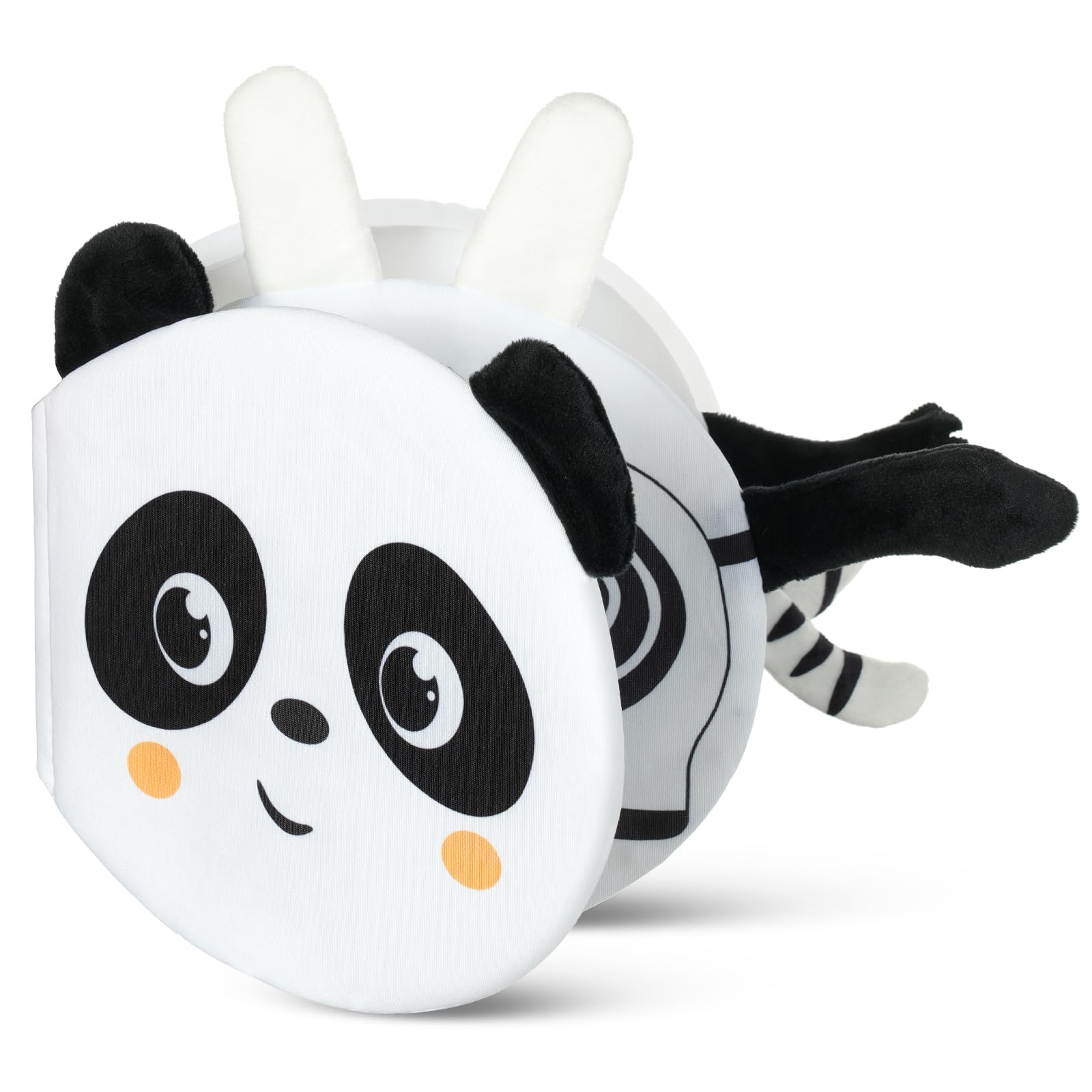 HOTUT soft toy baby book cover invites exploration with vivid colors.
