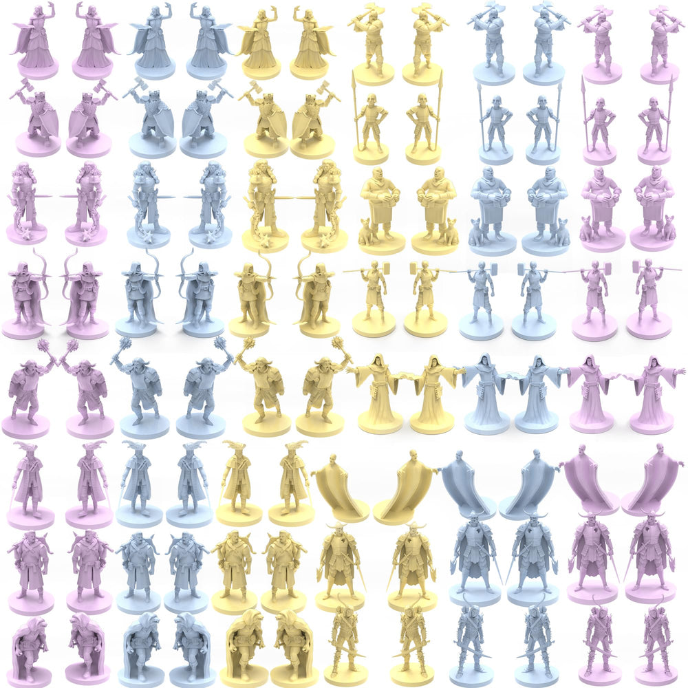 House of Bodian fighter miniature in 28–32mm scale for tabletop games