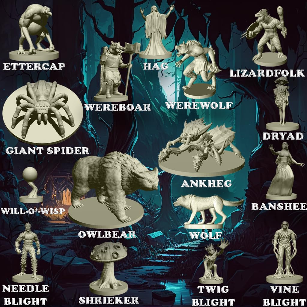 House of Bodian giant spider figure perfect for eerie ambushes in dungeon crawls.