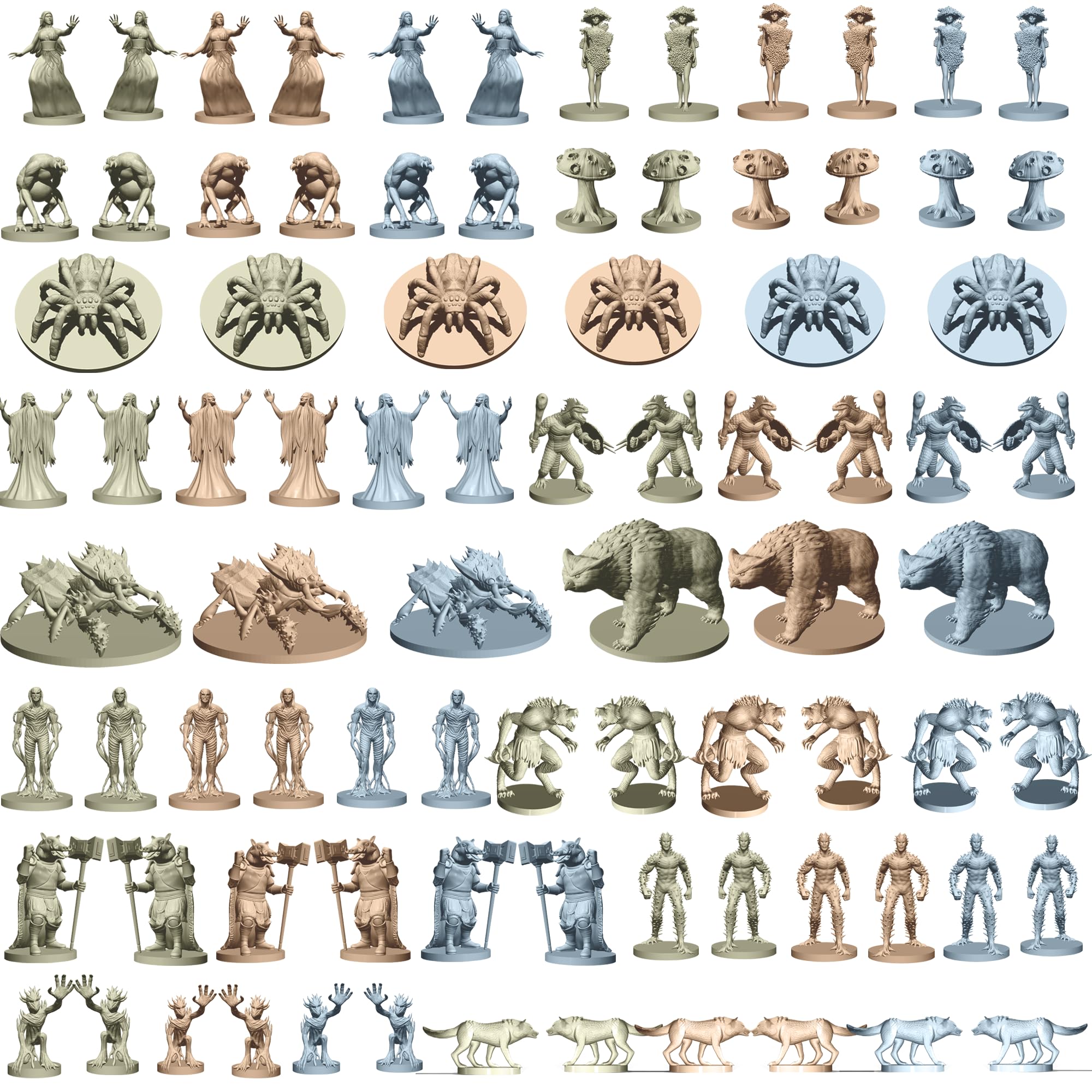 House of Bodian werewolf figure for intense woodland encounters and boss-level moments.