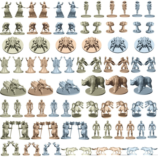 House of Bodian werewolf figure for intense woodland encounters and boss-level moments.
