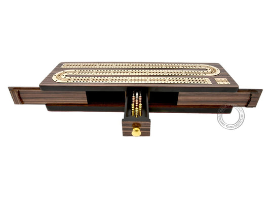 House of Cribbage continuous three-track design for up to three players
