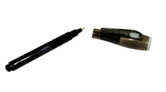 House of Marbles invisible ink UV light spy pen in use reveals messages with UV light