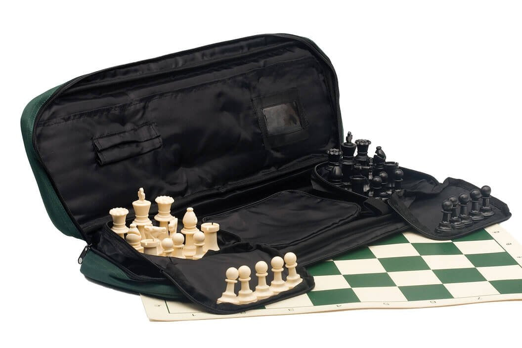 Triple-weighted House of Staunton chess pieces designed for stable handling and precise moves