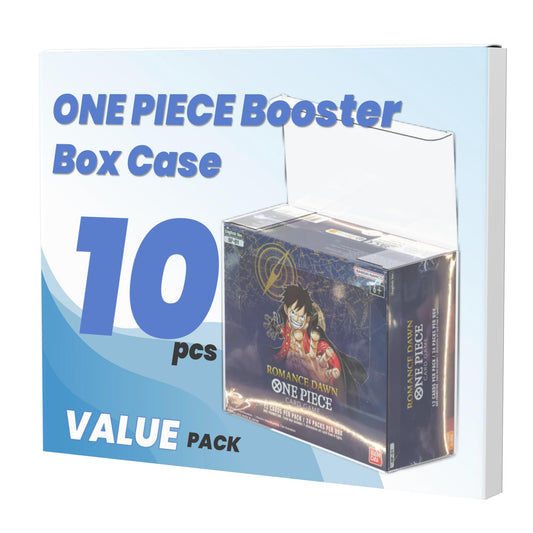 HOUSYLOVE OPCG booster protector in crystal clear PET protects OP01 cards