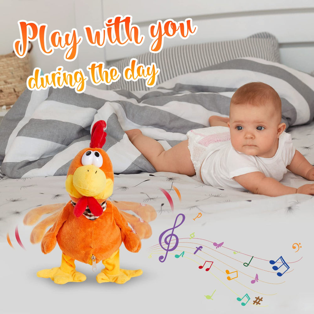 Houwsbaby battery compartment access for easy setup and quick play