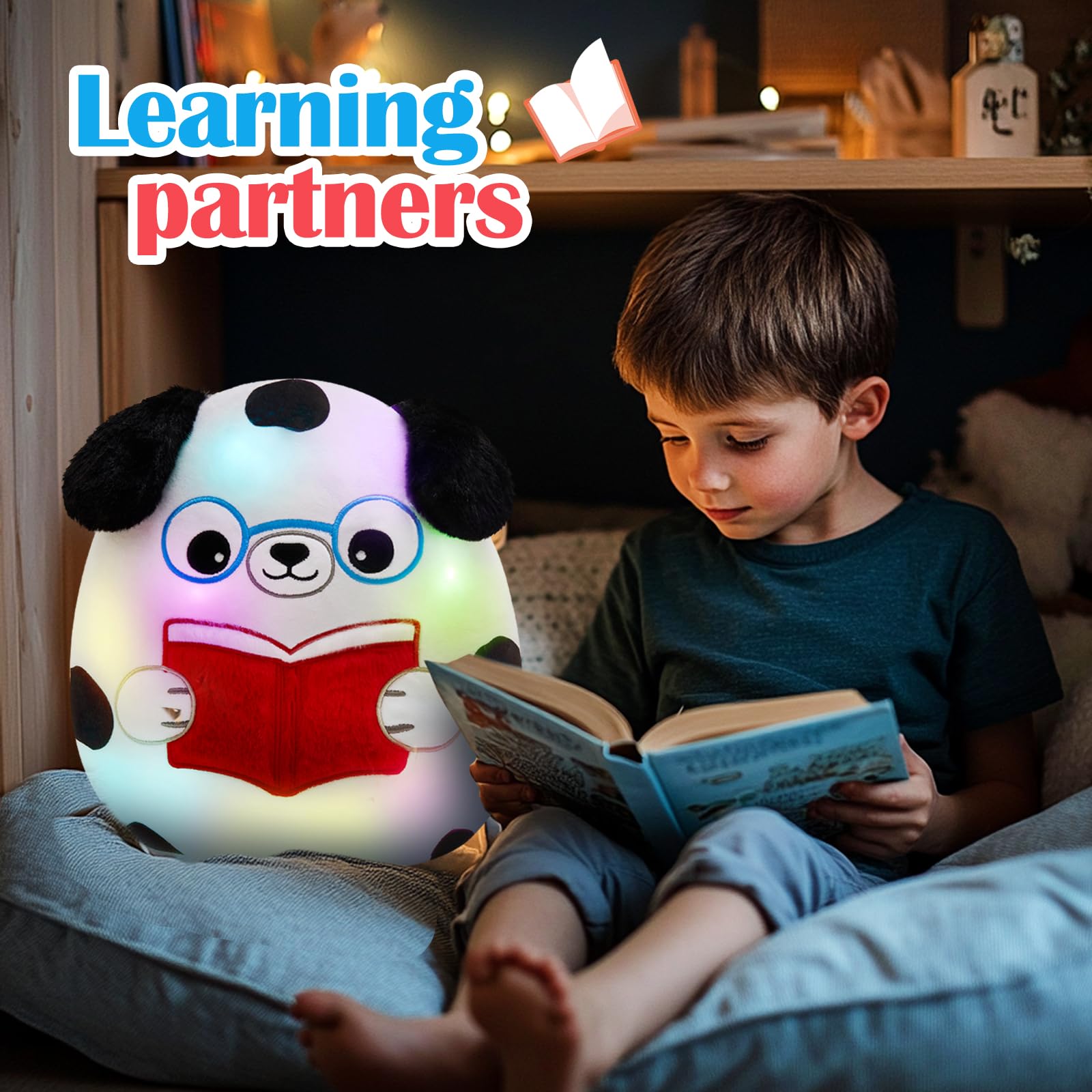 Houwsbaby bedtime playtime dog plush offers a soft companion for kids