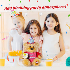 Houwsbaby soft plush material ensures cozy toddler play.