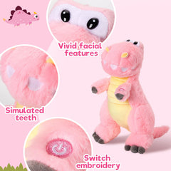 Houwsbaby soft plush body offers comforting hugs during playtime or bedtime.