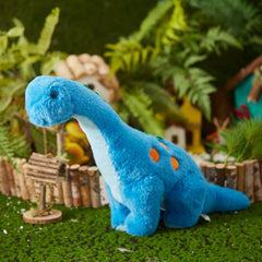 Houwsbaby glowing dinosaur plush offers multicolor LEDs for a soothing glow.