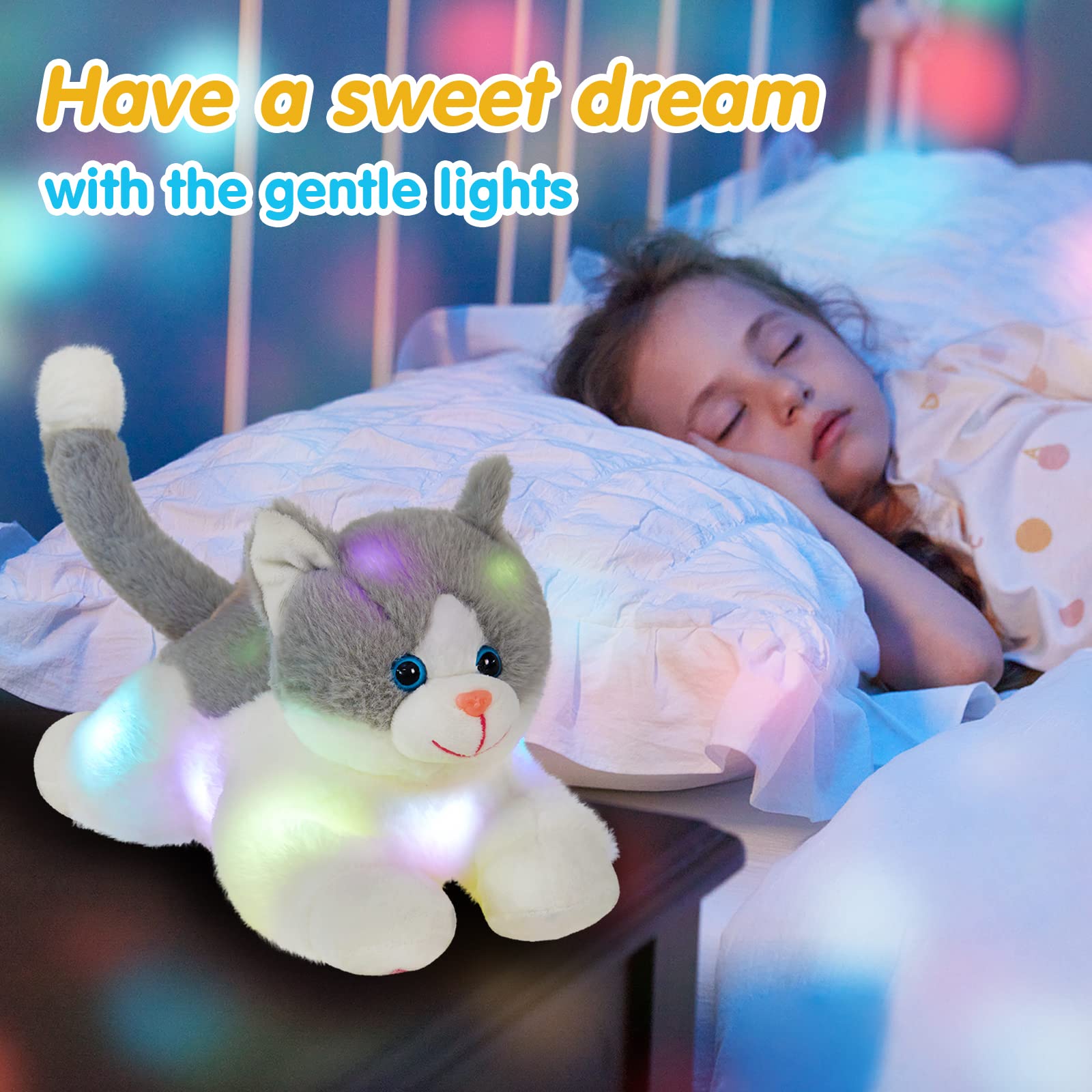Houwsbaby kitty features a 15-minute auto-off timer for convenience.
