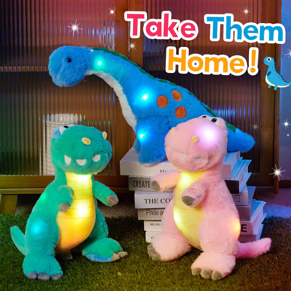 Houwsbaby soft plush dinosaur is safe, gentle, and huggable.
