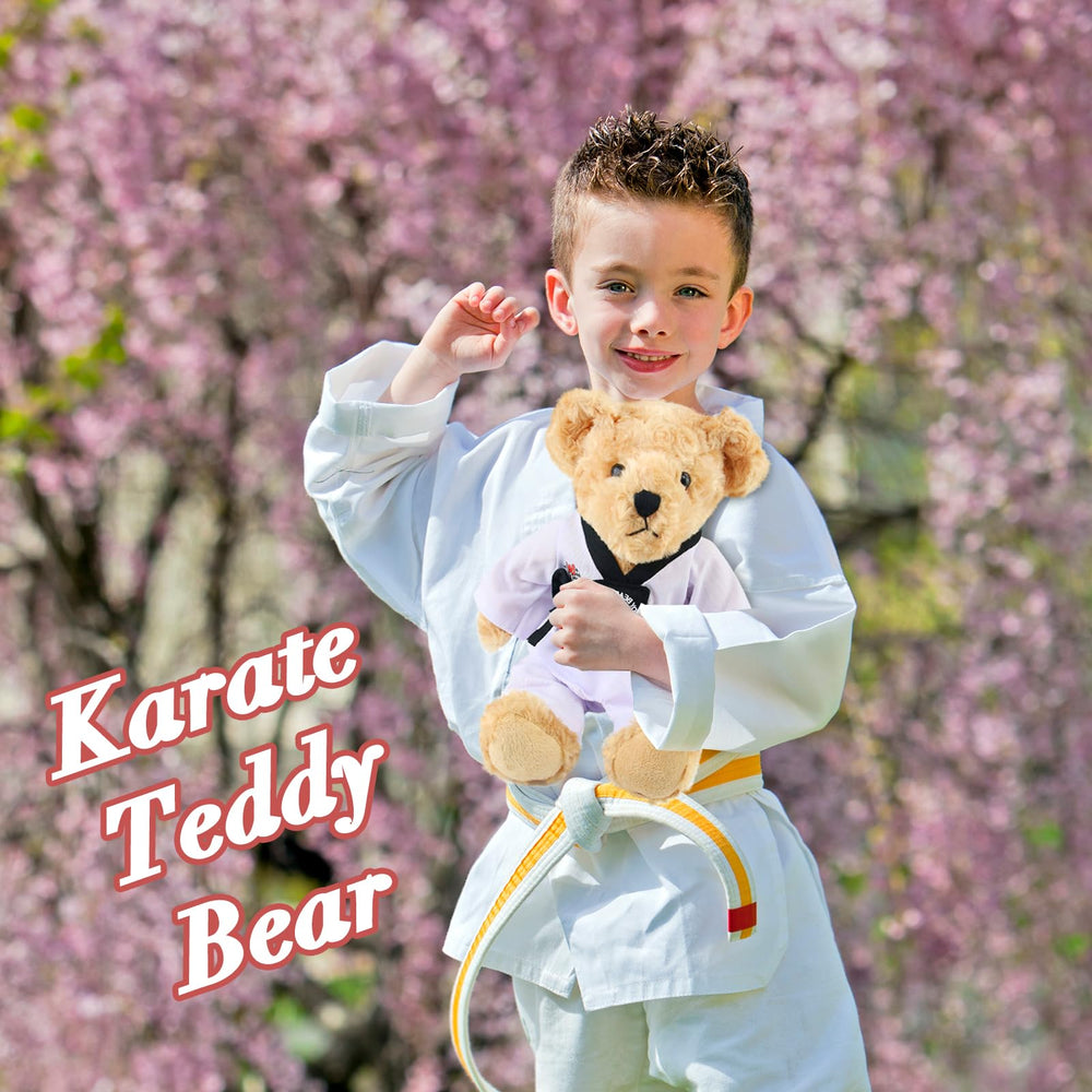Houwsbaby Taekwondo Teddy Bear gift-ready packaging for taekwondo-loving kids.