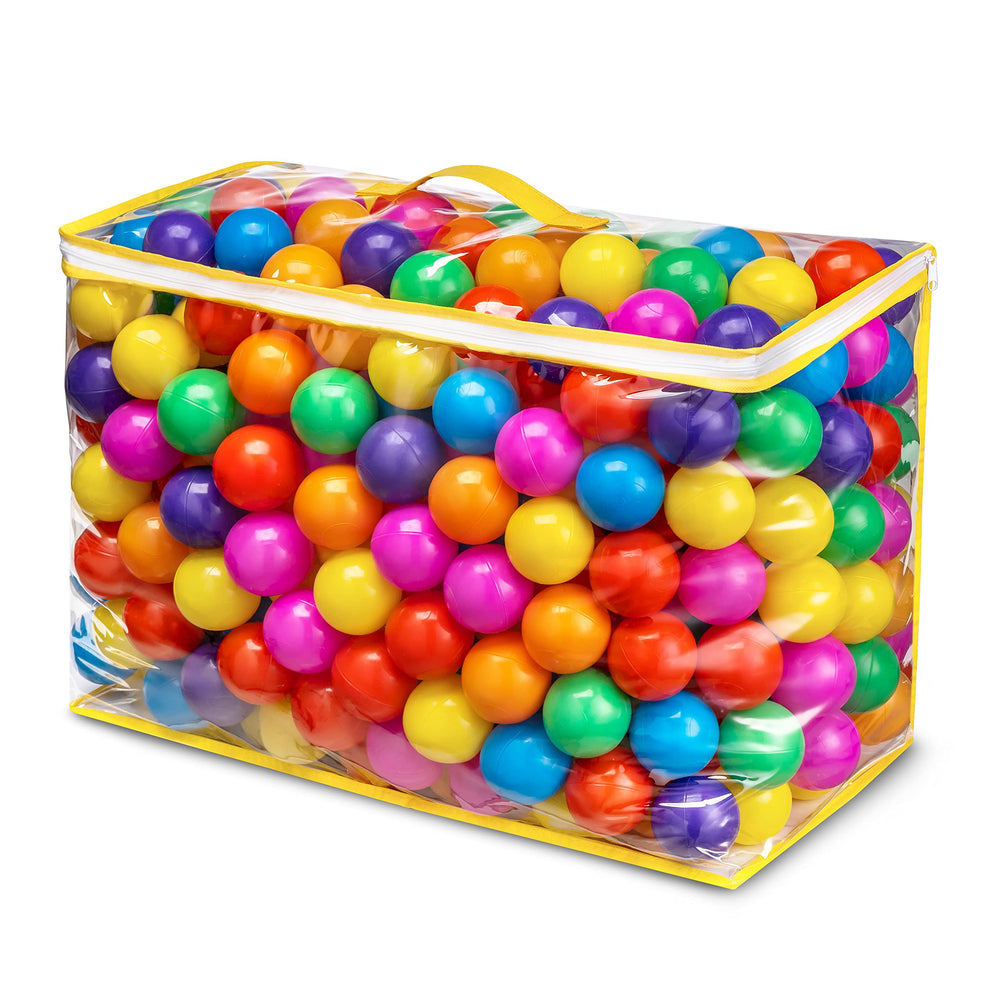 Hovenlay ball pit balls in 7 colors for safe indoor play and colorful fun.