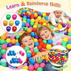 Hovenlay blue ball pit balls offer durable, crush-worthy fun