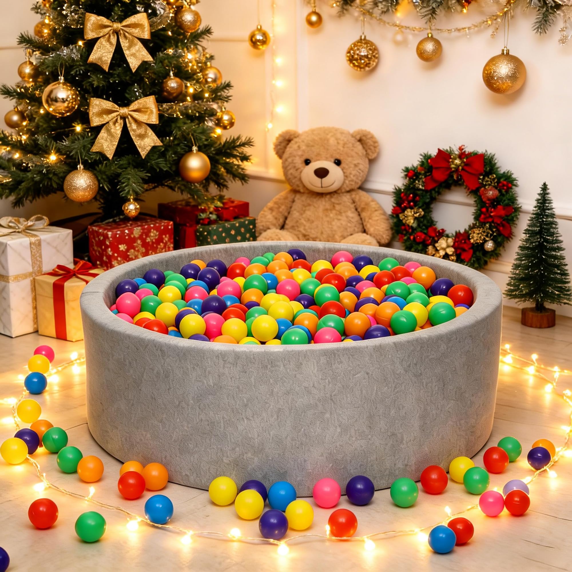 Hovenlay pink ball pit balls for cheerful, child-friendly play