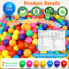 Hovenlay yellow ball pit balls promote bright sensory exploration