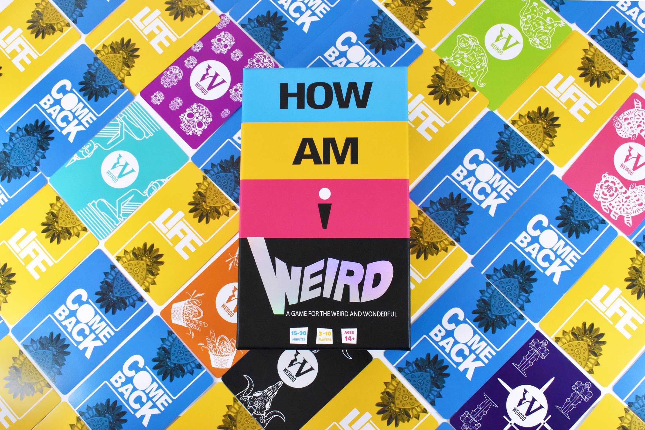 How Am I Weird 500 cards pack for quick rounds and big laughs