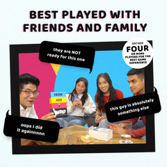 How Am I Weird teens and adults enjoying cross-generational fun