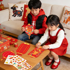 HOWAF family-friendly Lunar New Year crafts for home and classroom