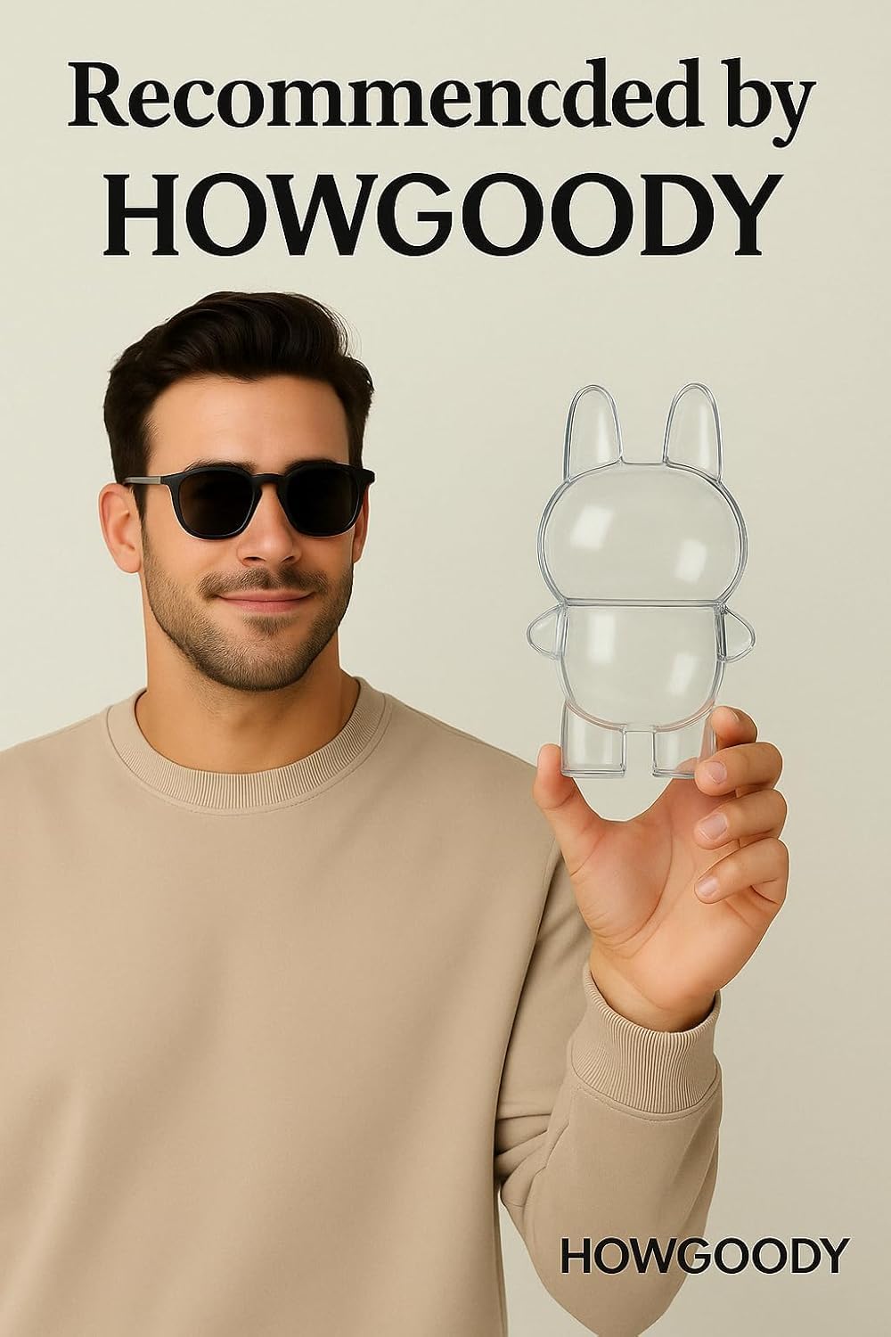 Howgoody standing-figure-visibility-case keeps figures secure while on display.