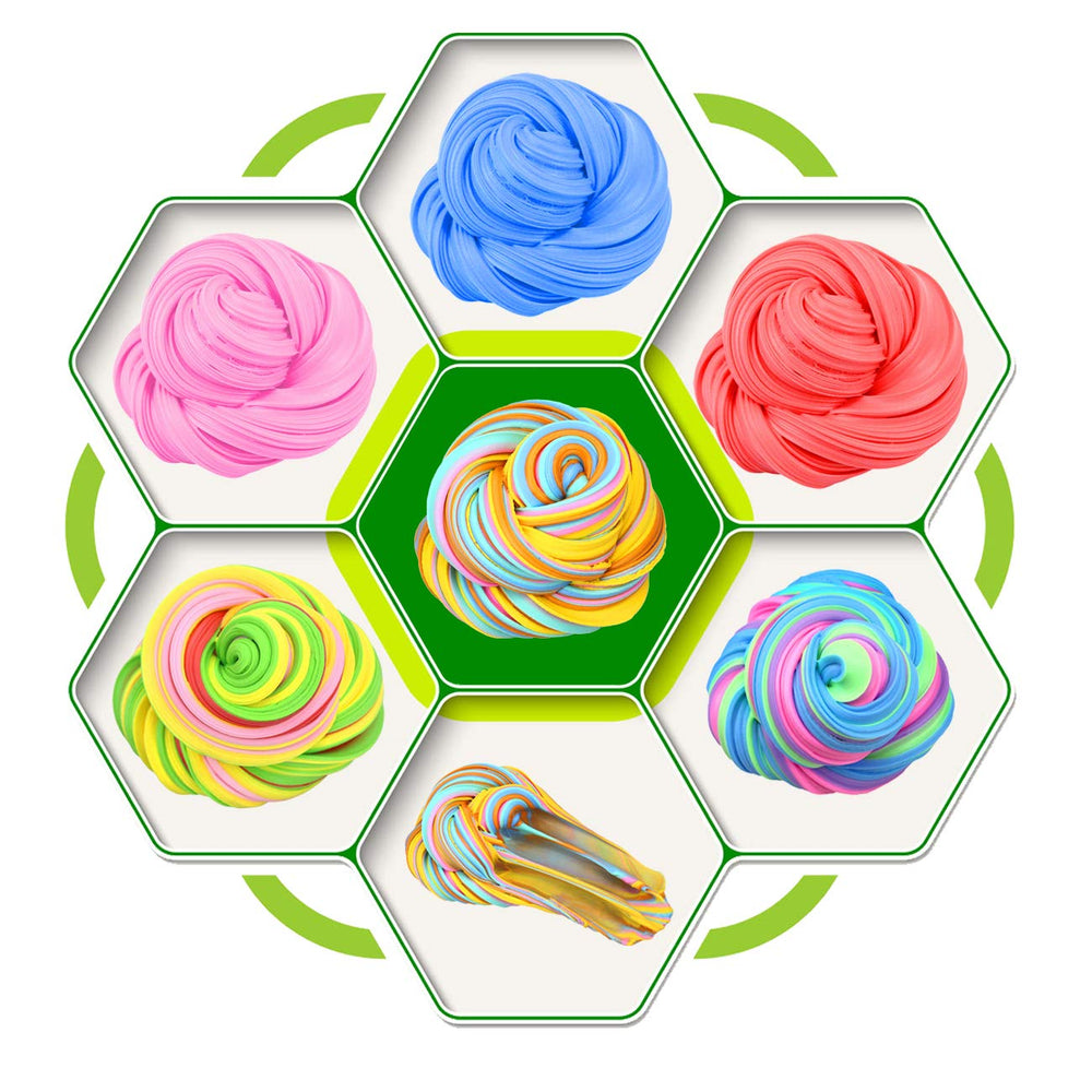 Howlaiwoo butter slime with 36 colors sparks art and classroom projects