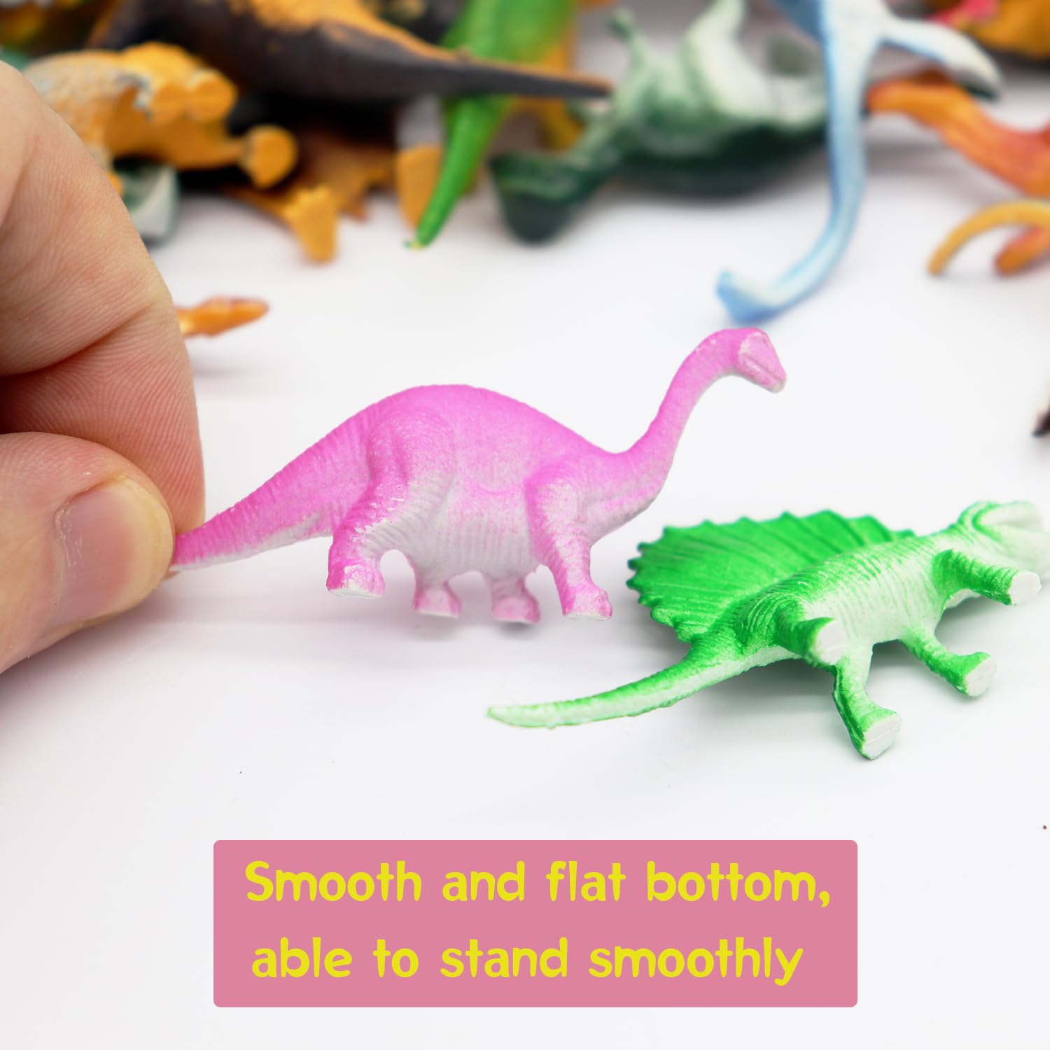 HOXBUR lifelike mini dinosaurs spark imaginative play