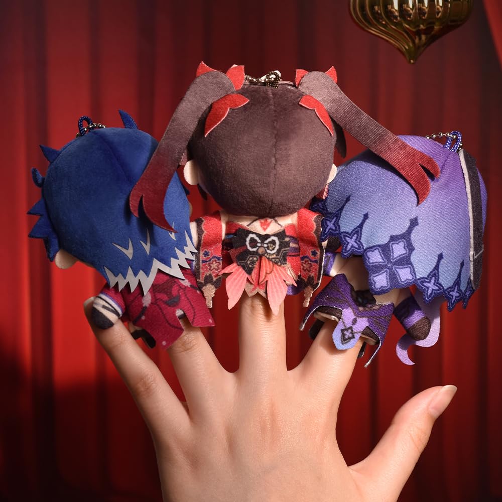 HOYOVERSE Honkai Star Rail Sparkle finger puppet group play-ready shot.
