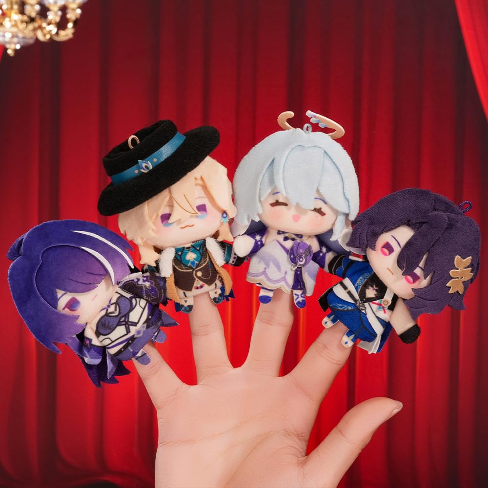HOYOVERSE Honkai Star Rail Robin finger puppet on hand for storytelling