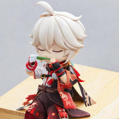 HOYOVERSE Kaedehara Kazuha dress-up action figure side profile highlighting premium sculpt details.