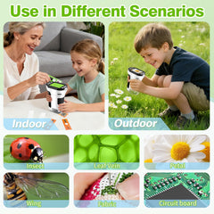 HQGZQL 32GB TF card included for instant photo capture.