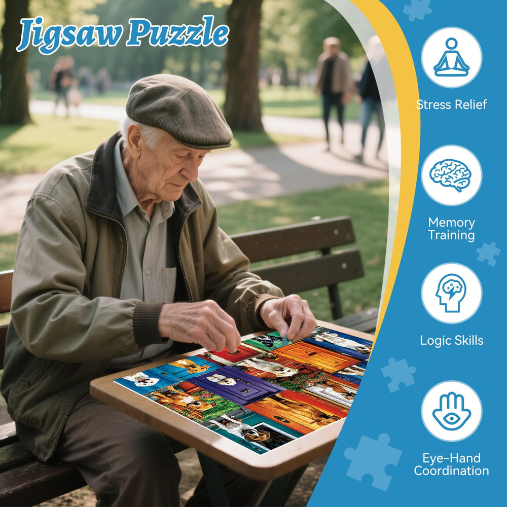 HQXXJW family time puzzle session, 500pc activity
