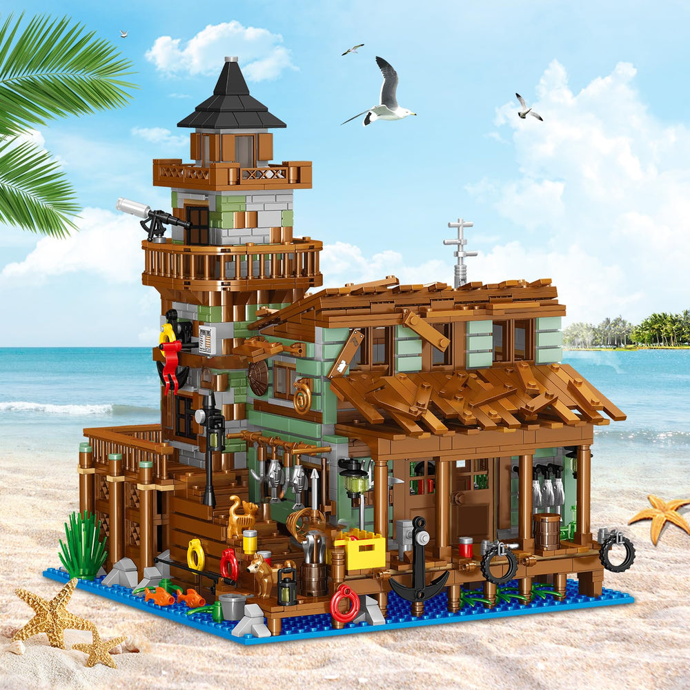 HSANHE Fishing Village Store House 1881 bricks suggest a sturdy, detailed construction experience.
