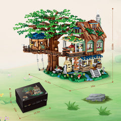 HSANHE Idea Tree House display-ready kit suitable for mindful hobbies