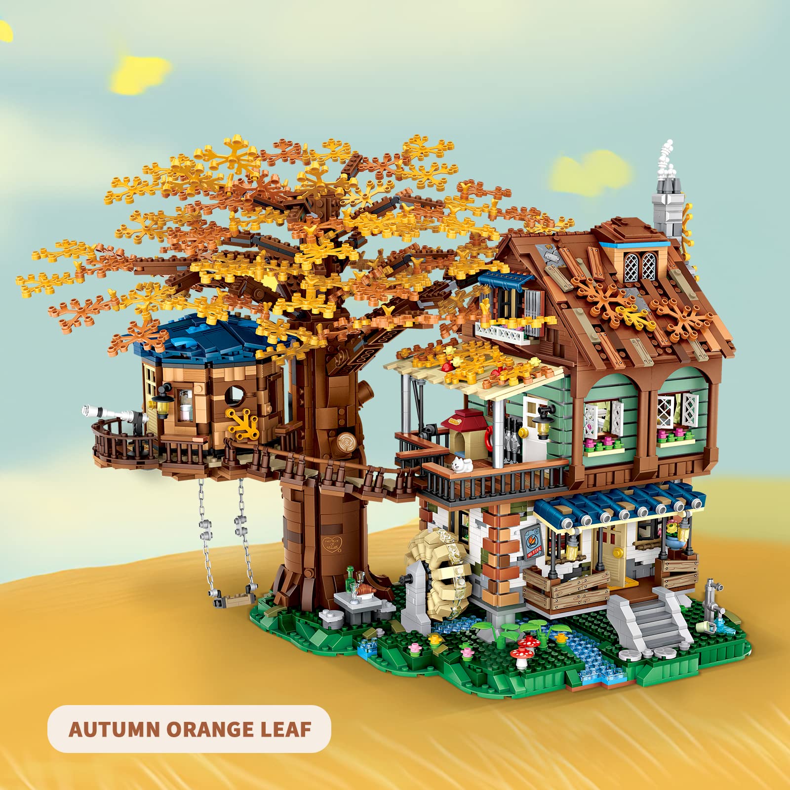 HSANHE Tree House gift-ready box hints at a special build experience