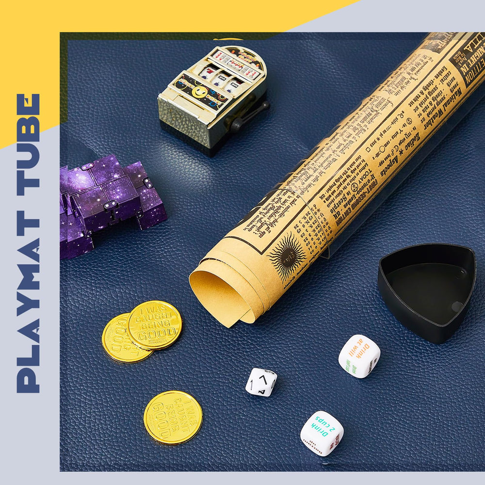 Hsei prism playmat tube in use on desk shows quick access