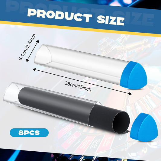 Hsei prism playmat tube transparent shows contents clearly for quick identification.