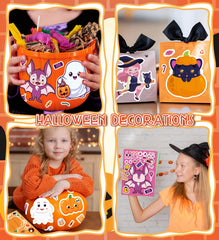 HSHFAMIIY Halloween decor stickers for quick classroom or home decorating