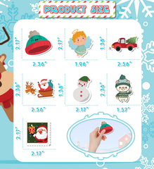 HSHFAMIIY Removable sticker material enables easy repositioning during crafts