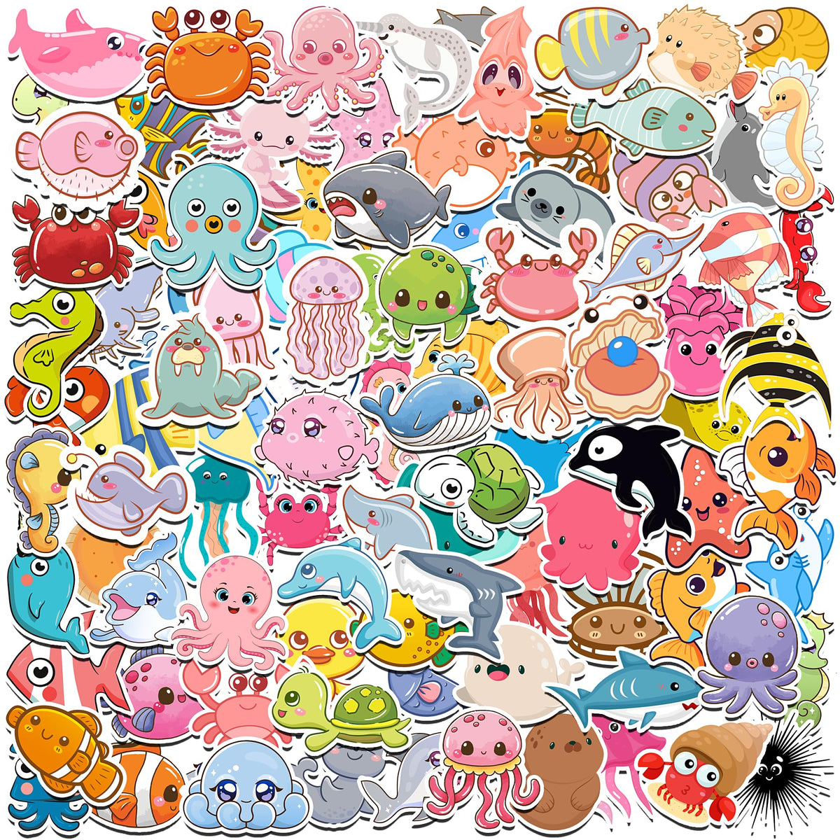 HSHFAMIIY water bottle stickers brighten bottles with durable, fade-resistant designs.