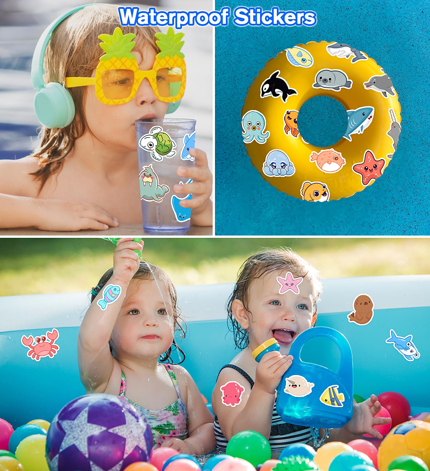 HSHFAMIIY ocean-animals classroom-stickers spark curiosity and decorating.