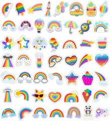 HSHFAMIIY waterproof vinyl stickers protect surfaces while adding colorful flair.