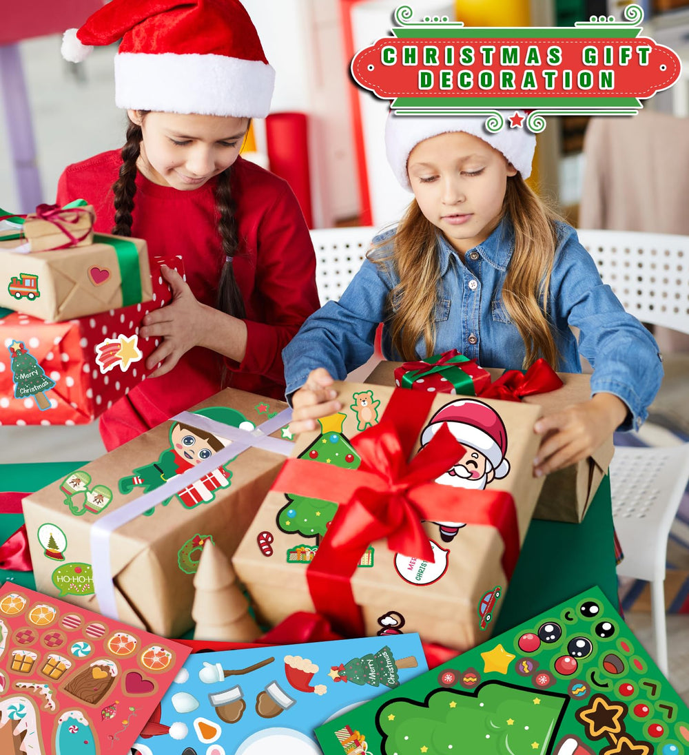HSHFAMIIY Gift decoration stickers for easy stocking stuffers.