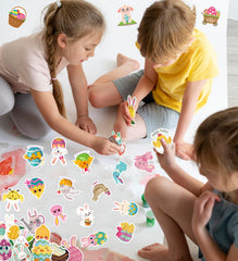 HSHFAMIIY Easter stickers party decor ready for cards and gifts