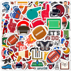 HSHFAMIIY football stickers ball design for kids' crafts and party decor