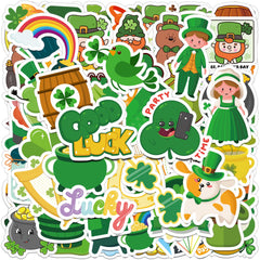 HSHFAMIIY St Patrick's Day stickers for kids pack ideal for crafts and classroom rewards.